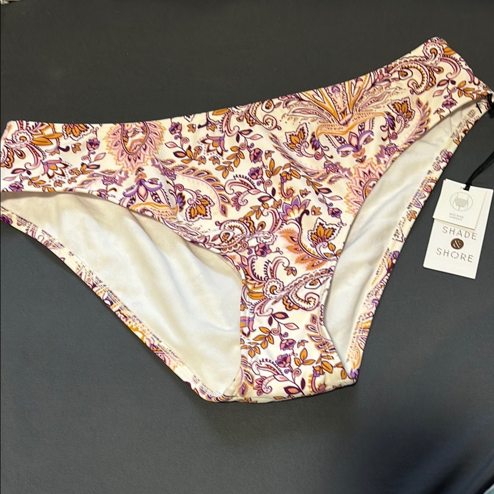 Shade & Shore Paisley Bikini Bottom